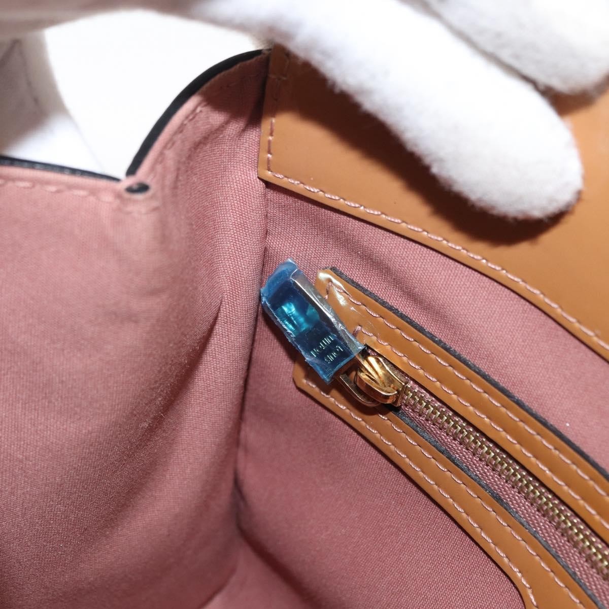 Louis Vuitton Catalina Monogram Vernis Pink Patent_Leather Handbag (Pre-Owned)