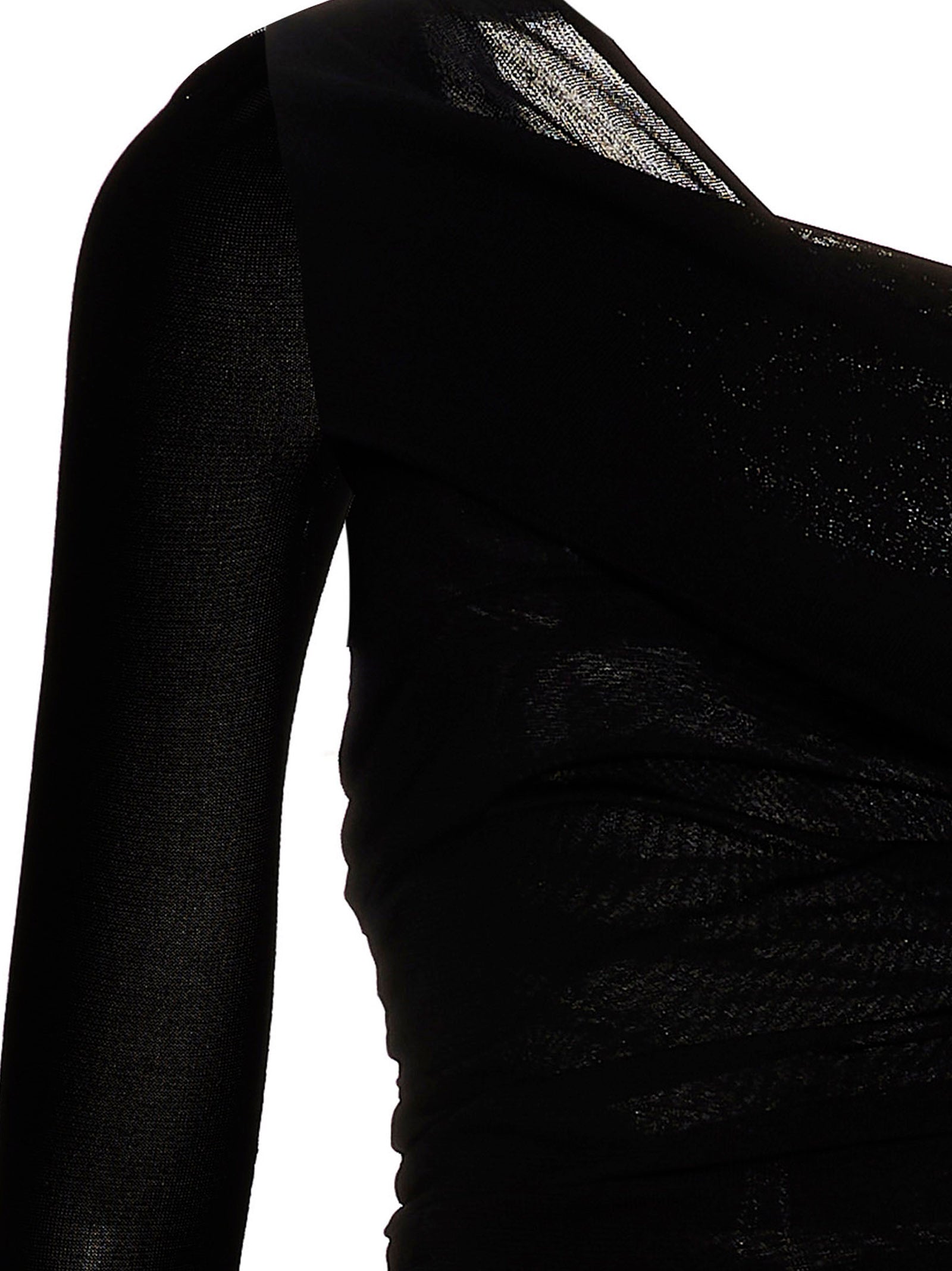 Saint Laurent Women's Draped Long Dress