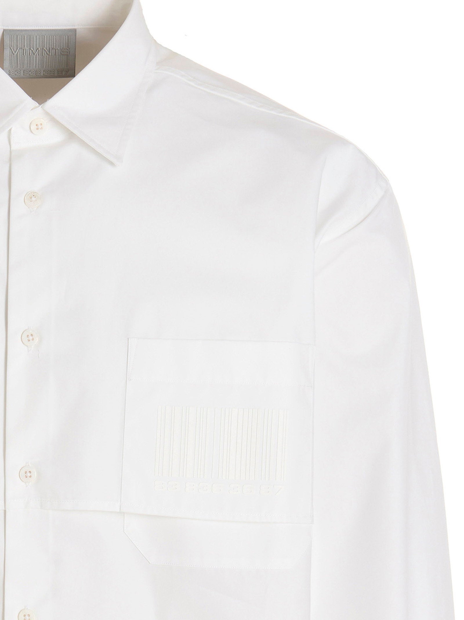 Vtmnts Men's Barcode Shirt