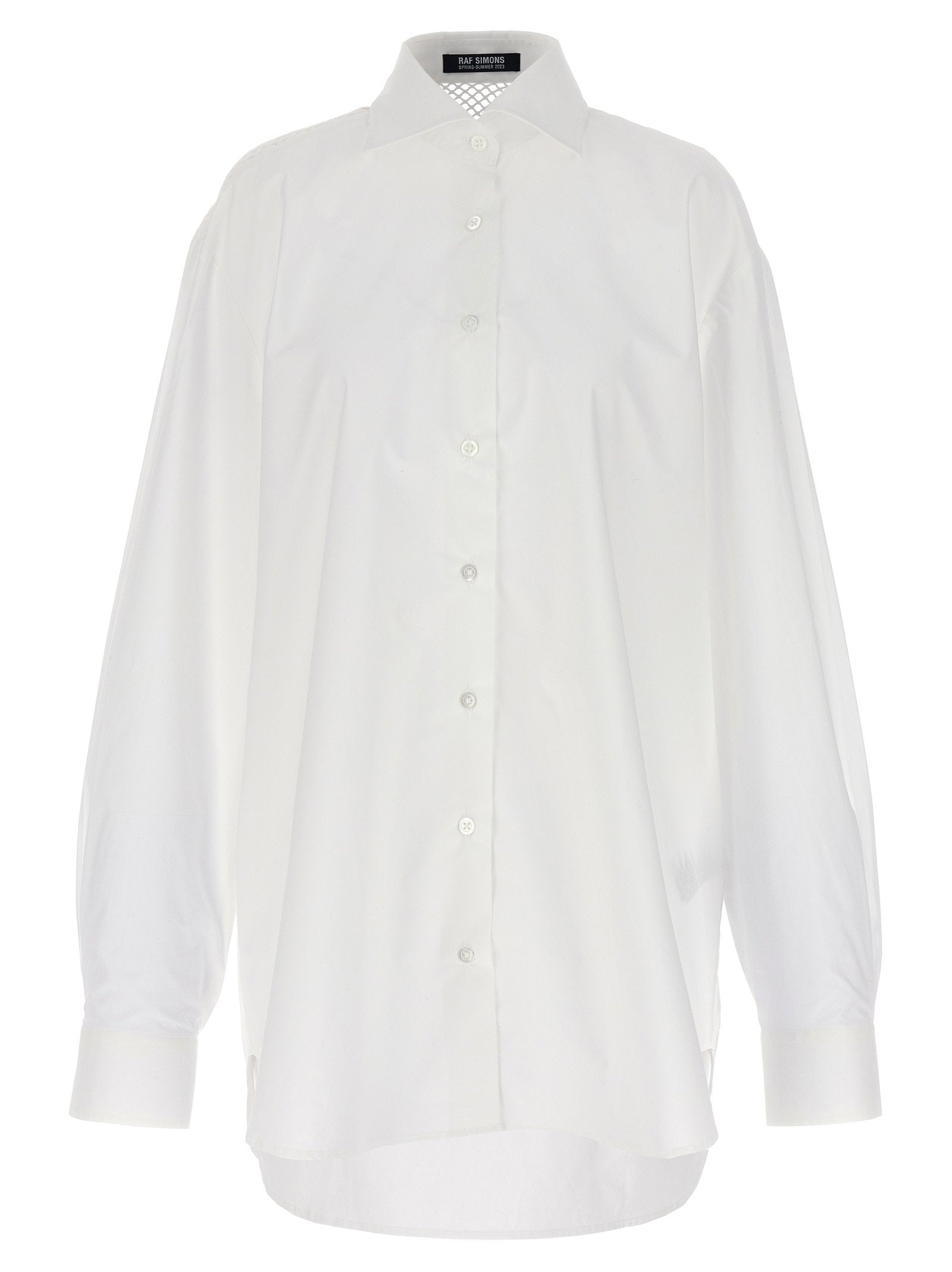 Raf Simons Women's Mesh Insert Shirt