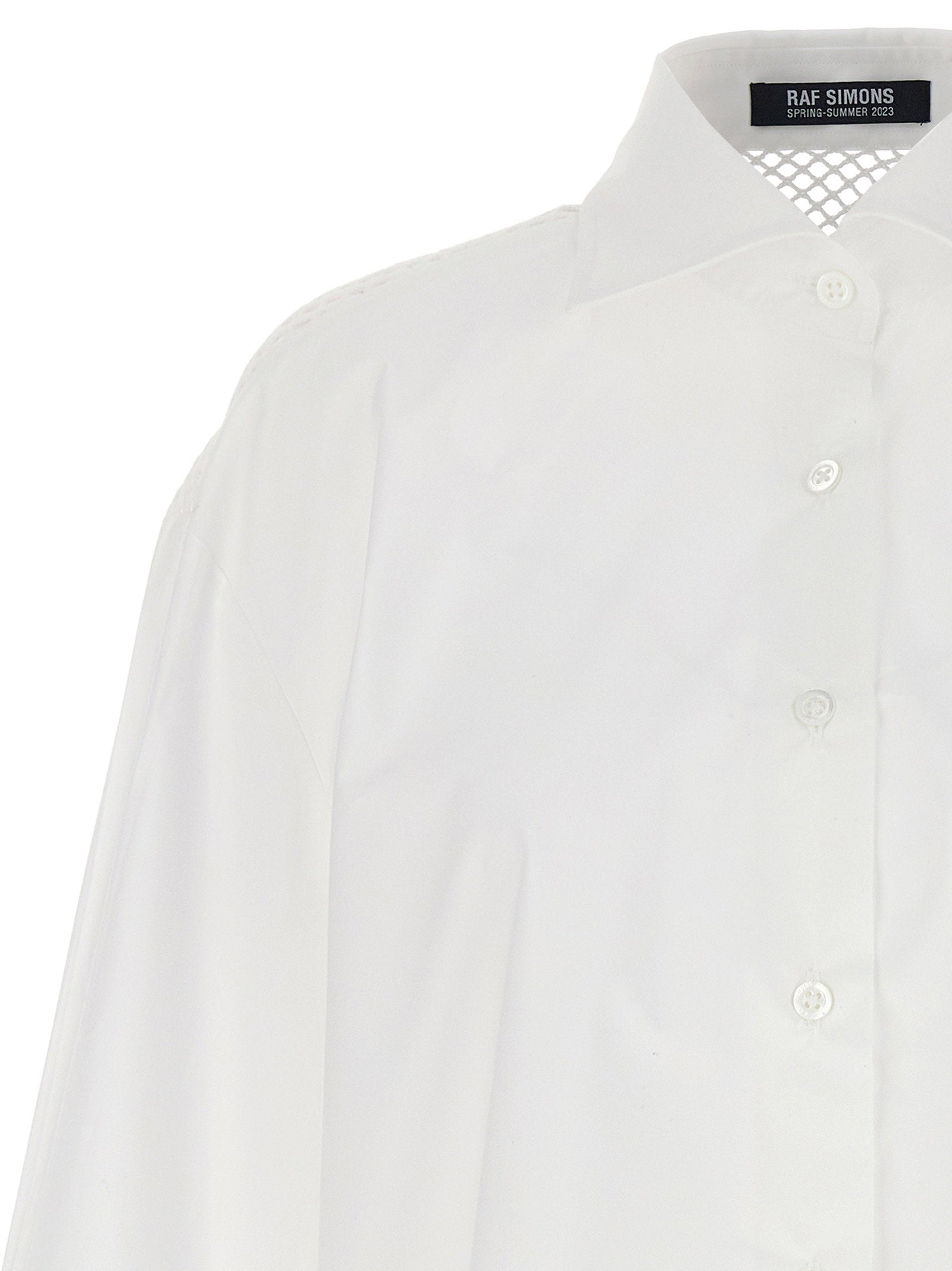 Raf Simons Women's Mesh Insert Shirt