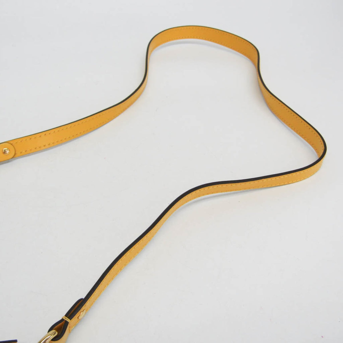 Louis Vuitton Alma Chain Epi Leather Yellow Leather Shoulder Bag Bag (Pre-Owned)