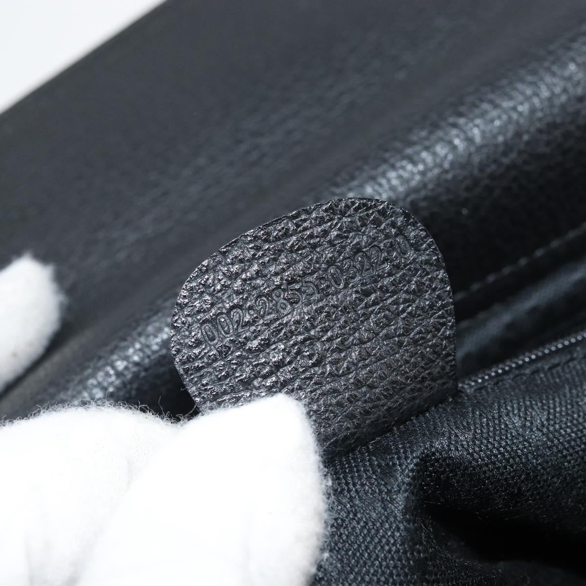 Gucci Bamboo Suede Black Suede Tote Bag Bag (Pre-Owned)
