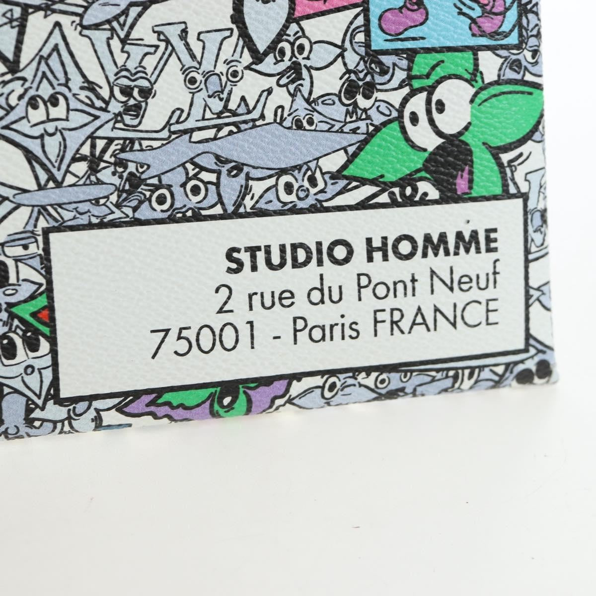 Louis Vuitton Trio Envelope Pouch Set Limited Edition Monogram Comics Canvas Multicolour Canvas Clutche & Pouche Bag (Pre-Owned)