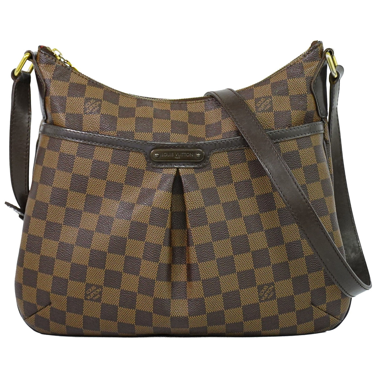 Louis Vuitton Bloomsbury Damier Ebene Brown Canvas Shoulder Bag Bag (Pre-Owned)