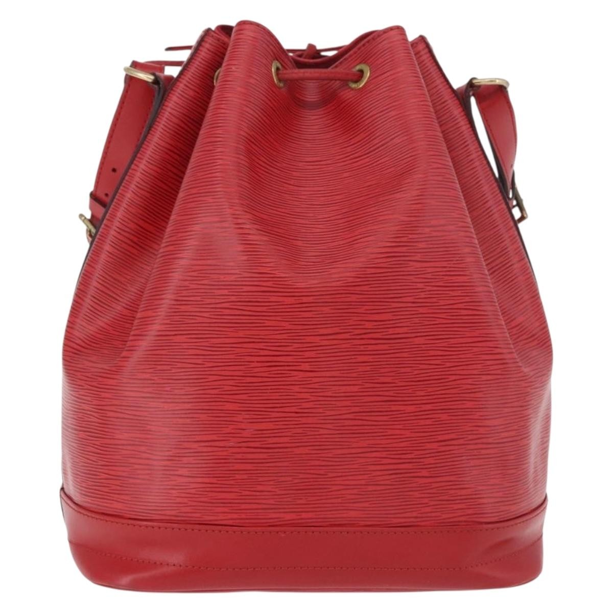 Louis Vuitton Noe Epi Leather Red Leather Shoulder Bag Bag (Pre-Owned)