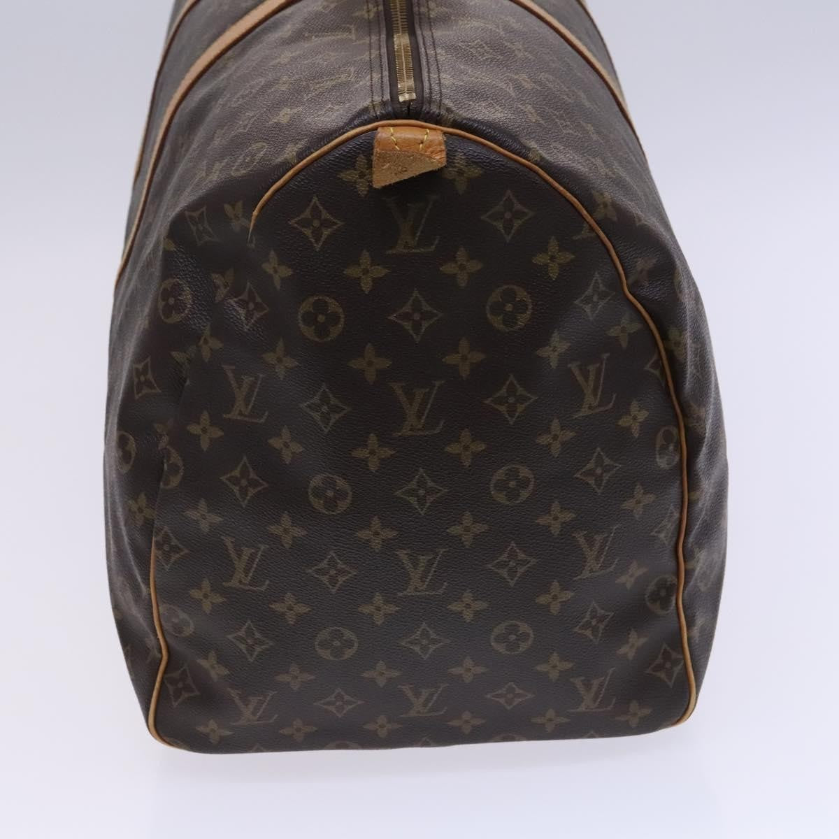 Louis Vuitton Keepall Monogram Canvas Brown Canvas Travel Bag Bag (Pre-Owned)