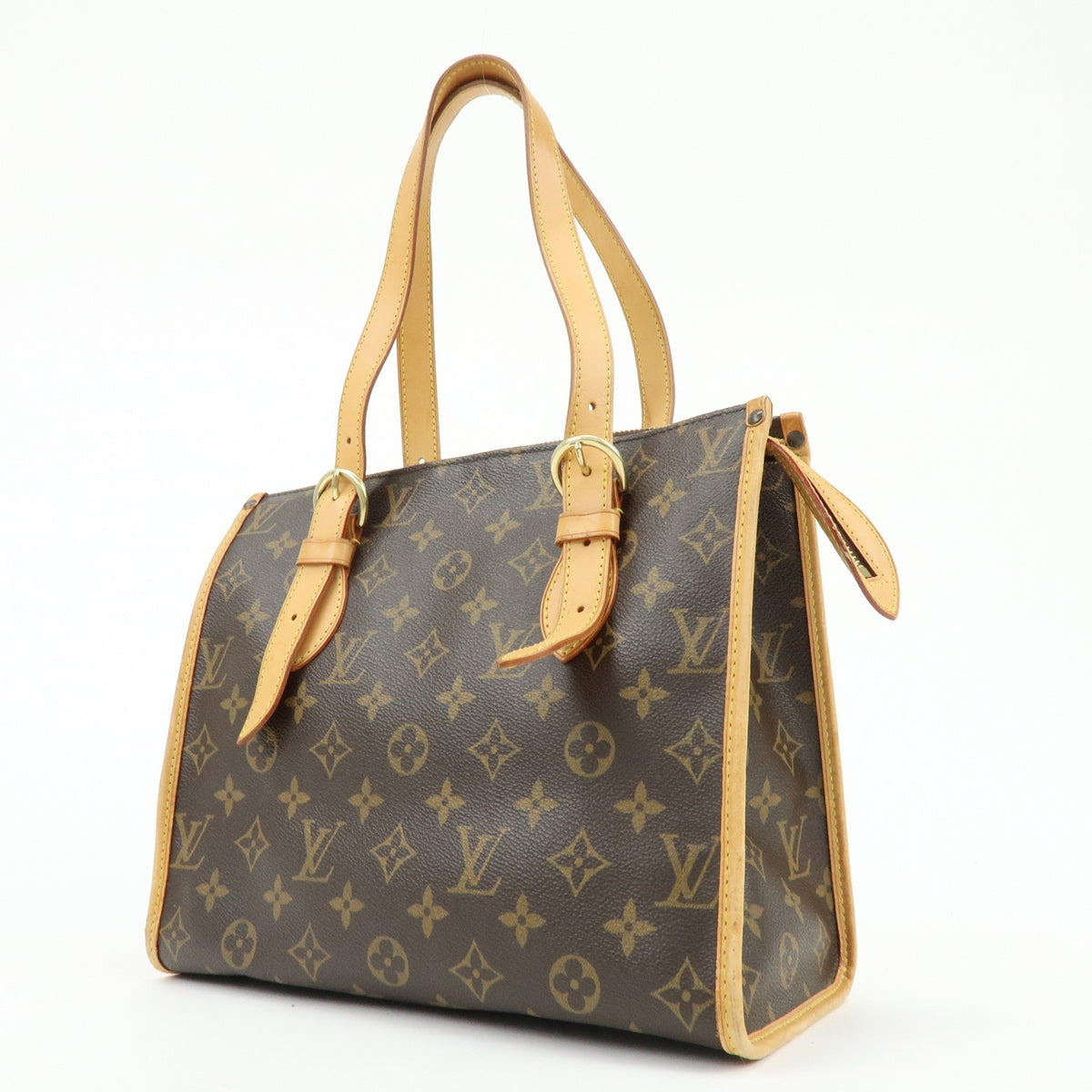 Louis Vuitton Popincourt Monogram Canvas Brown Canvas Shoulder Bag Bag (Pre-Owned)