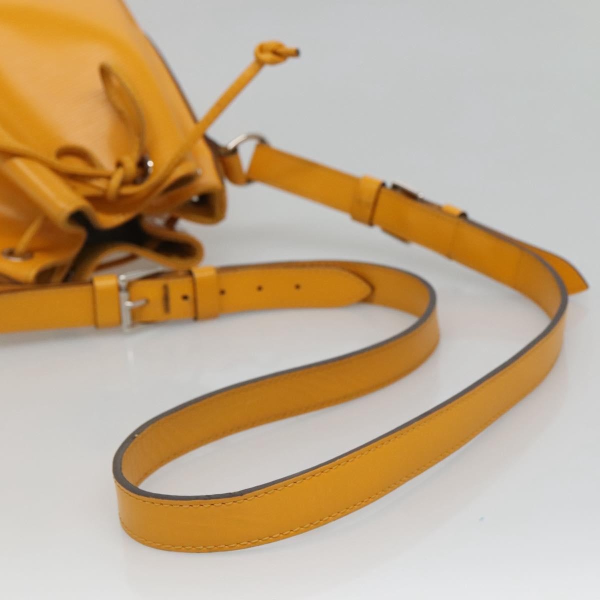 Louis Vuitton Petit Noe Nm Epi Leather Yellow Leather Shoulder Bag Bag (Pre-Owned)