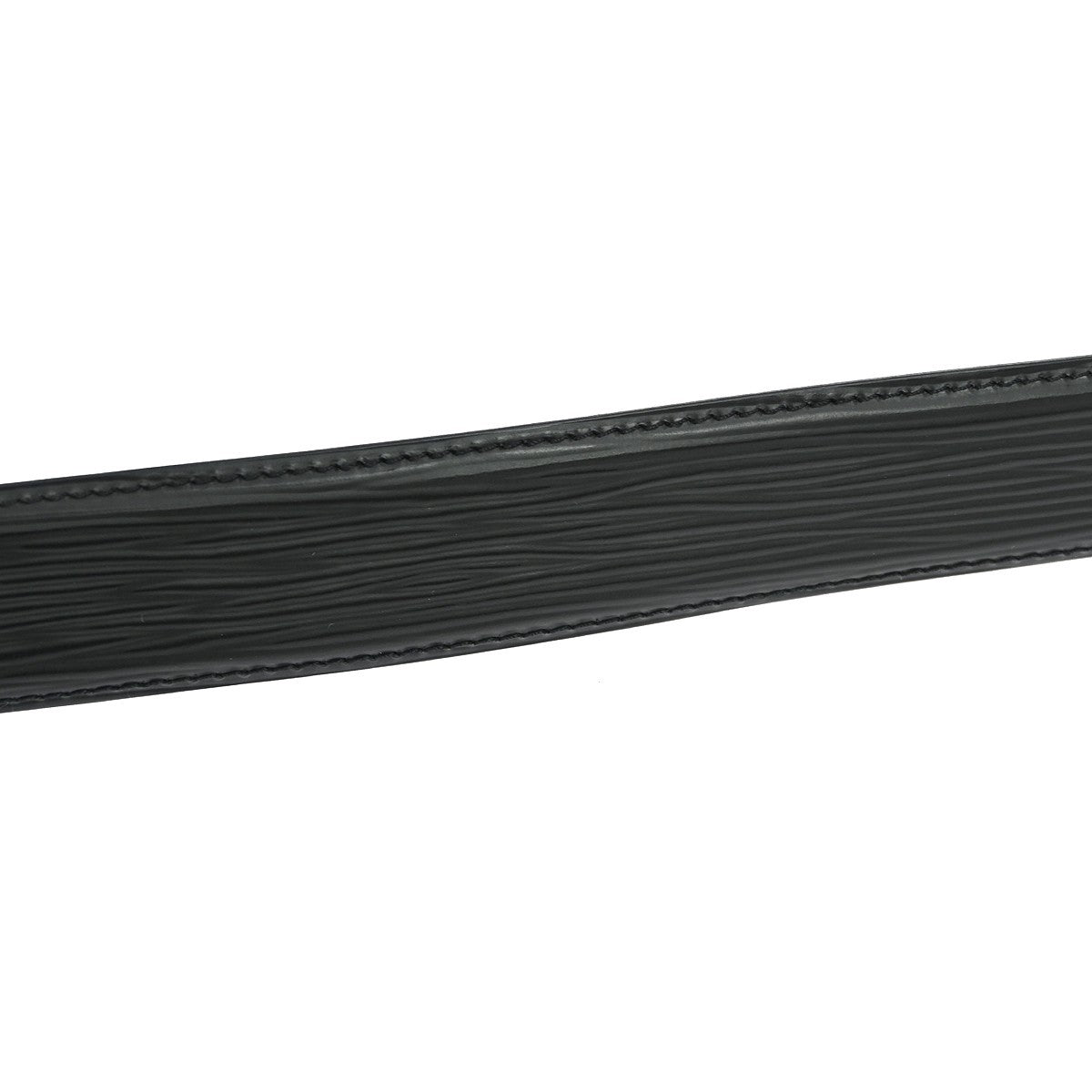 Louis Vuitton Classique Belt Epi Leather Black Leather Belts Accessory (Pre-Owned)