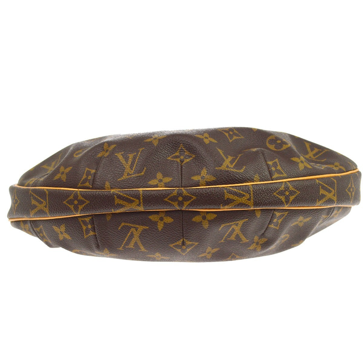 Louis Vuitton Croissant Monogram Canvas Brown Canvas Handbag (Pre-Owned)