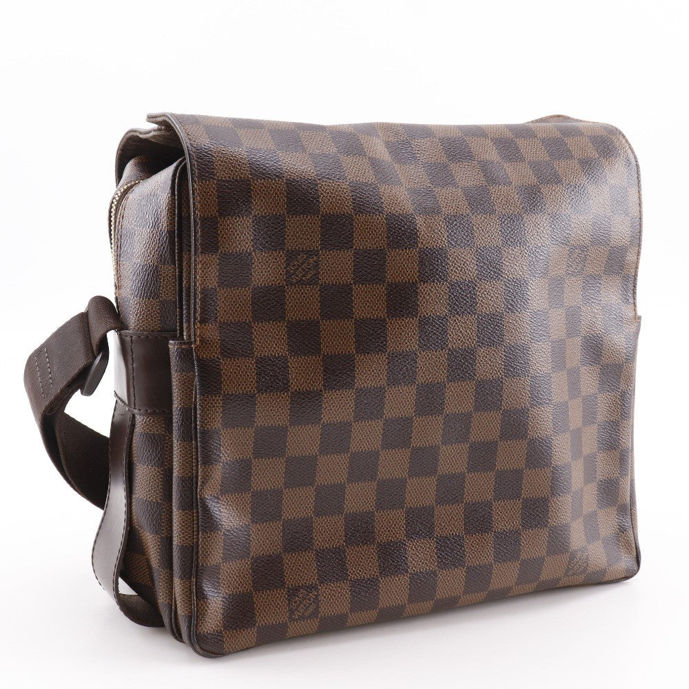 Louis Vuitton Naviglio Damier Ebene Brown Canvas Shoulder Bag Bag (Pre-Owned)