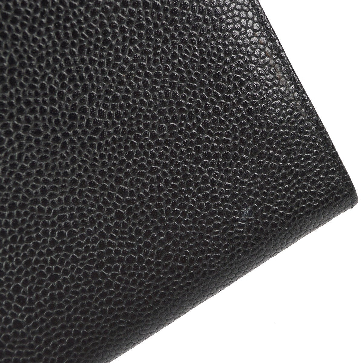 Chanel Timeless Cc French Caviar Black Leather Wallets Accessory (Pre-Owned)
