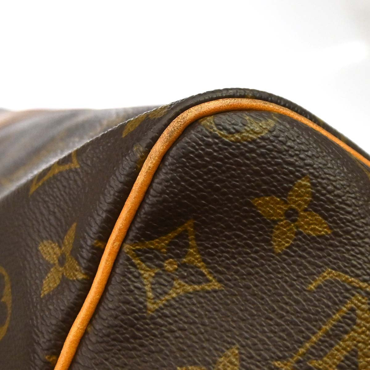 Louis Vuitton Keepall Monogram Canvas Brown Canvas Travel Bag Bag (Pre-Owned)