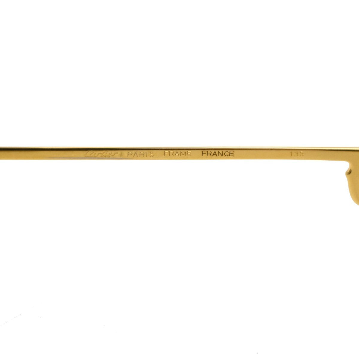 Cartier Romance Metal Gold Metal Sunglasse Accessory (Pre-Owned)