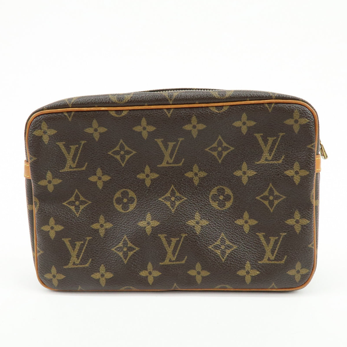 Louis Vuitton Compiegne Cosmetic Monogram Canvas Brown Canvas Toiletry Case Accessory (Pre-Owned)