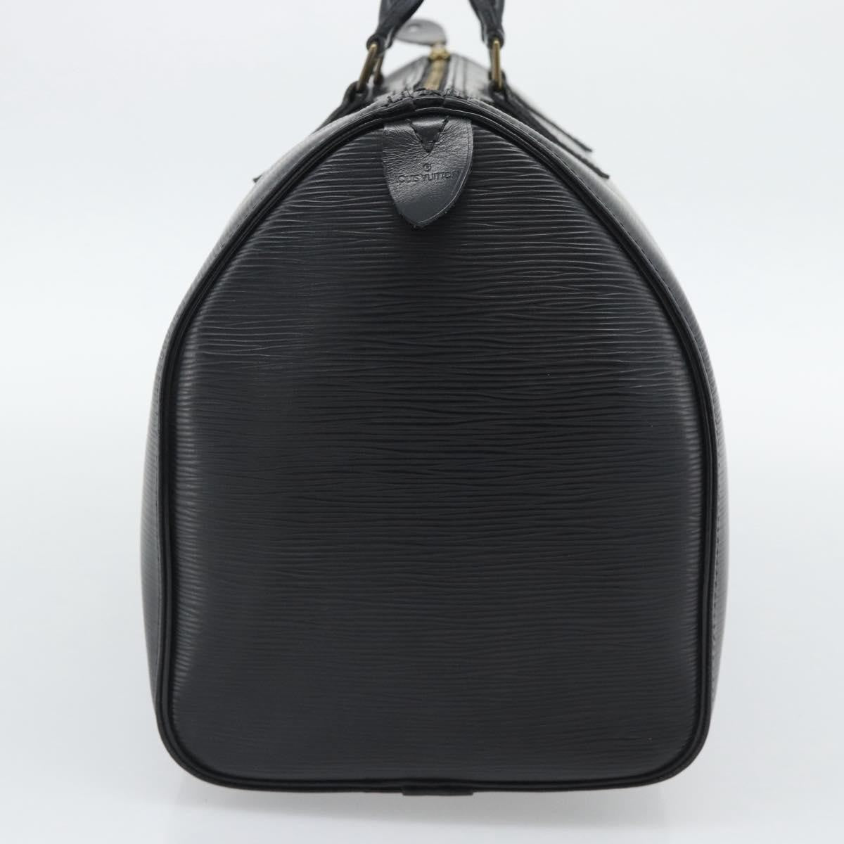Louis Vuitton Speedy Epi Black Leather Handbag (Pre-Owned)