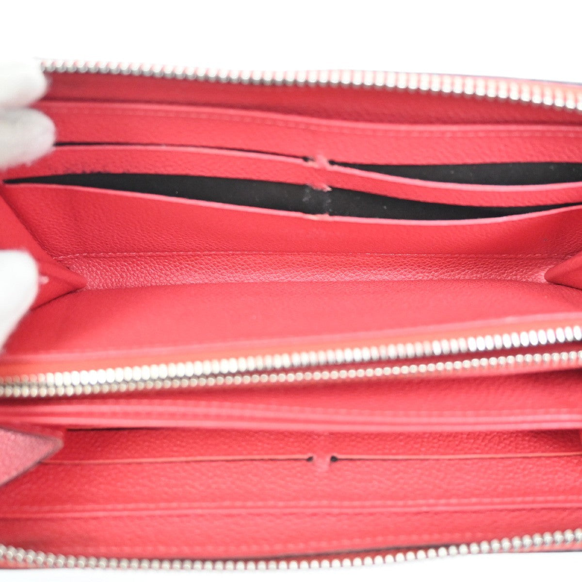 Louis Vuitton Portefeuille Zippy Monogramme Empreinte Monogramme Empreinte Red Leather Wallets Accessory (Pre-Owned)