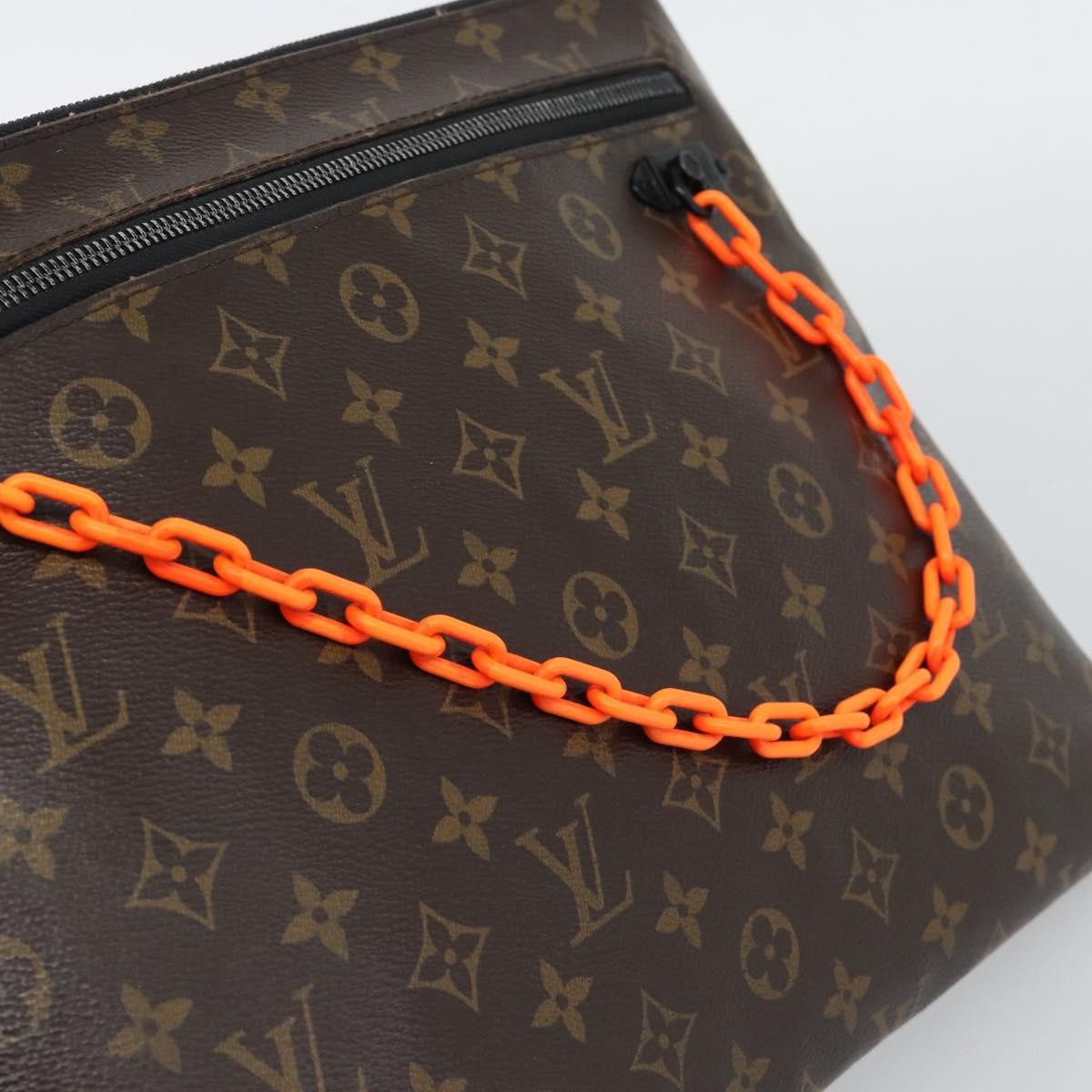 Louis Vuitton Solar Ray A4 Monogram Canvas Brown Canvas Clutche & Pouche Bag (Pre-Owned)