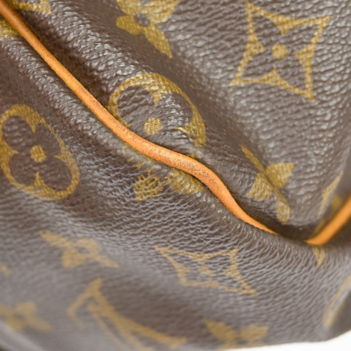 Louis Vuitton Saumur Monogram Canvas Brown Canvas Shoulder Bag Bag (Pre-Owned)
