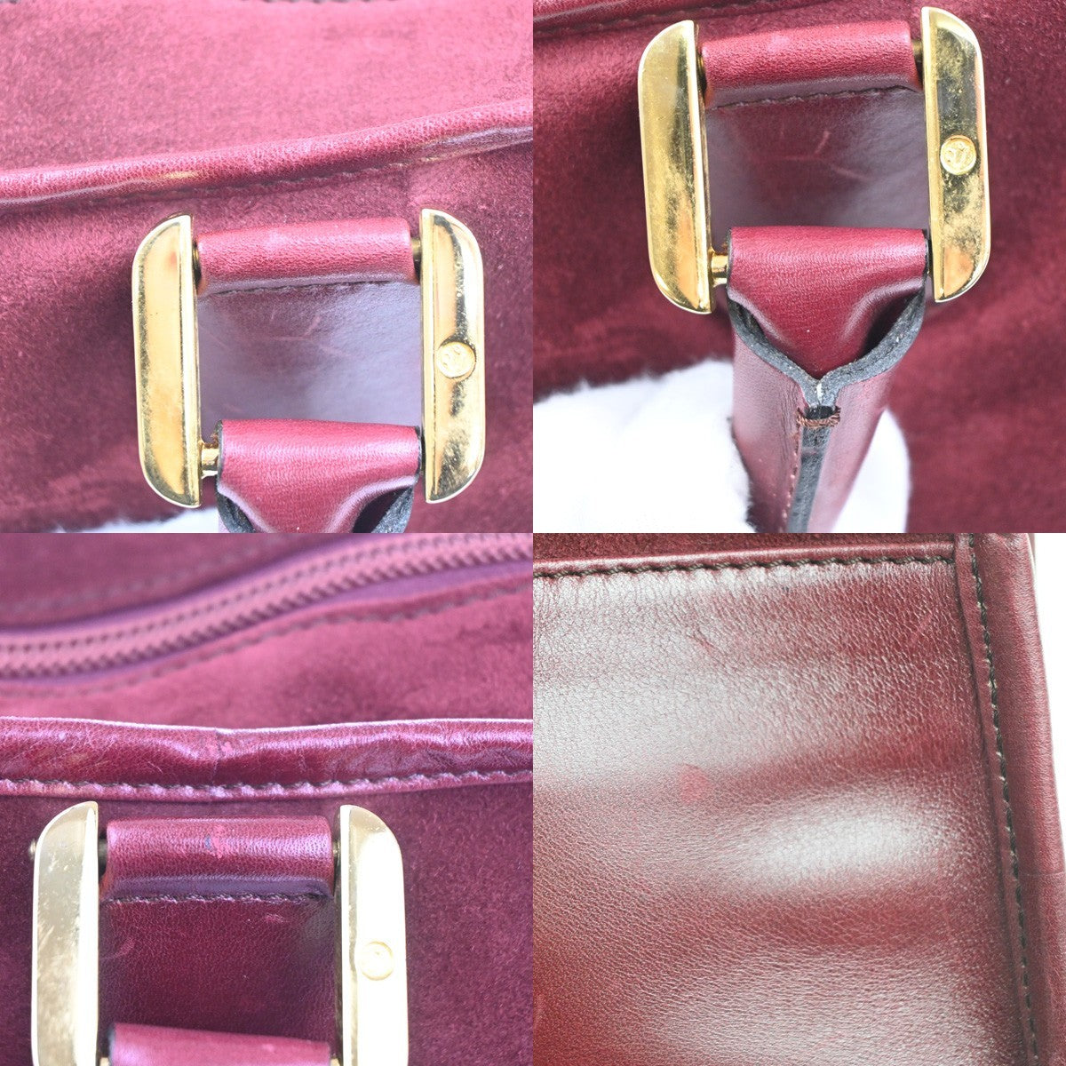 Loewe Amazona Suede Red Suede Handbag (Pre-Owned)