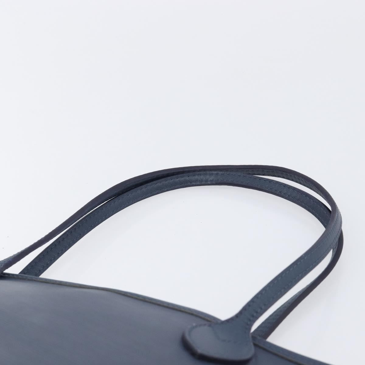 Louis Vuitton Neverfull Epi Leather Blue Leather Tote Bag Bag (Pre-Owned)