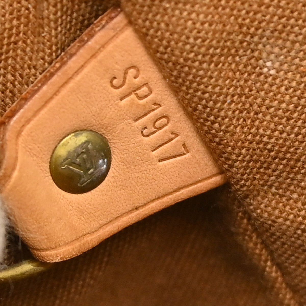 Louis Vuitton Vintage Montsouris Monogram Canvas Brown Canvas Backpack Bag (Pre-Owned)