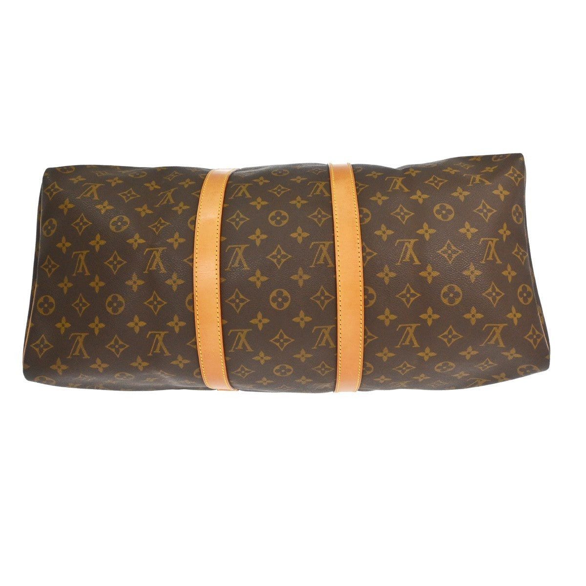 Louis Vuitton Keepall Monogram Canvas Brown Canvas Travel Bag Bag (Pre-Owned)
