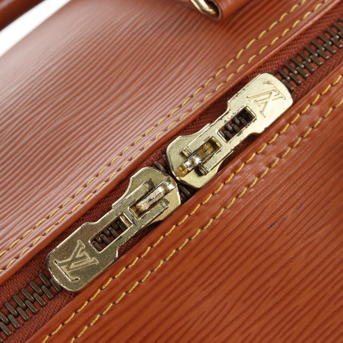 Louis Vuitton Keepall Epi Leather Gold Leather Travel Bag Bag (Pre-Owned)