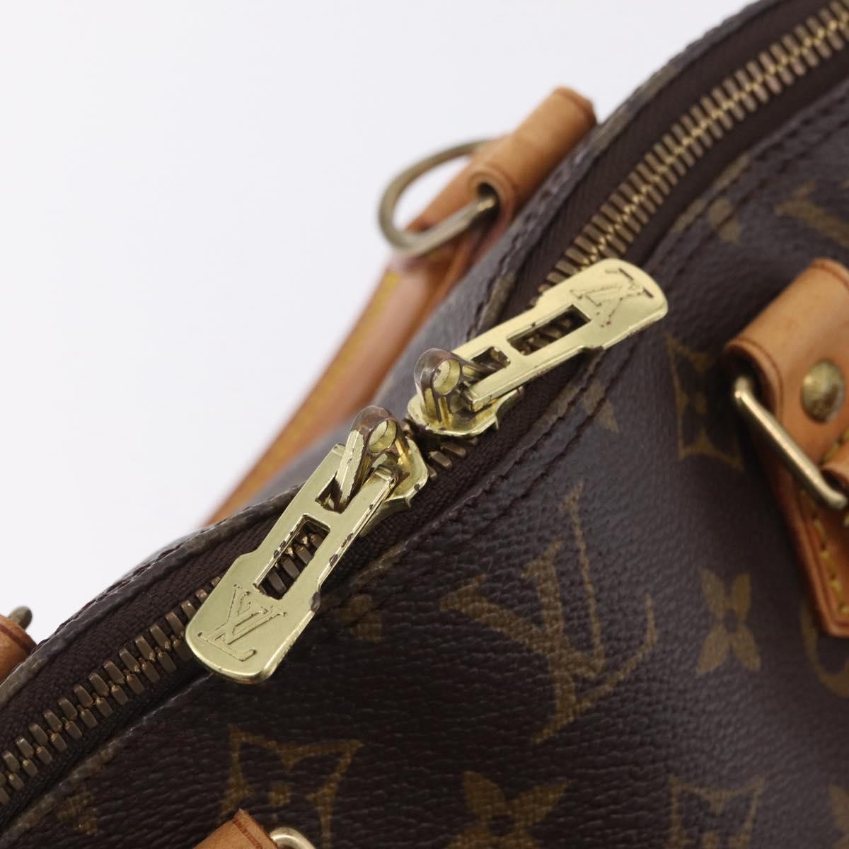 Louis Vuitton Alma Monogram Canvas Brown Canvas Handbag (Pre-Owned)