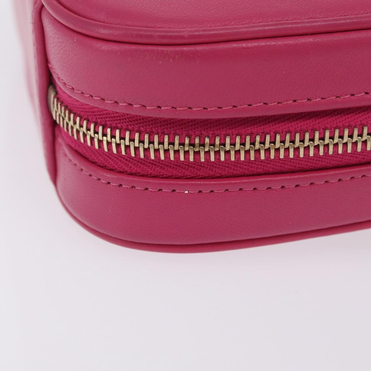 Chanel Cc Mania Camera Lambskin Pink Leather Handbag (Pre-Owned)