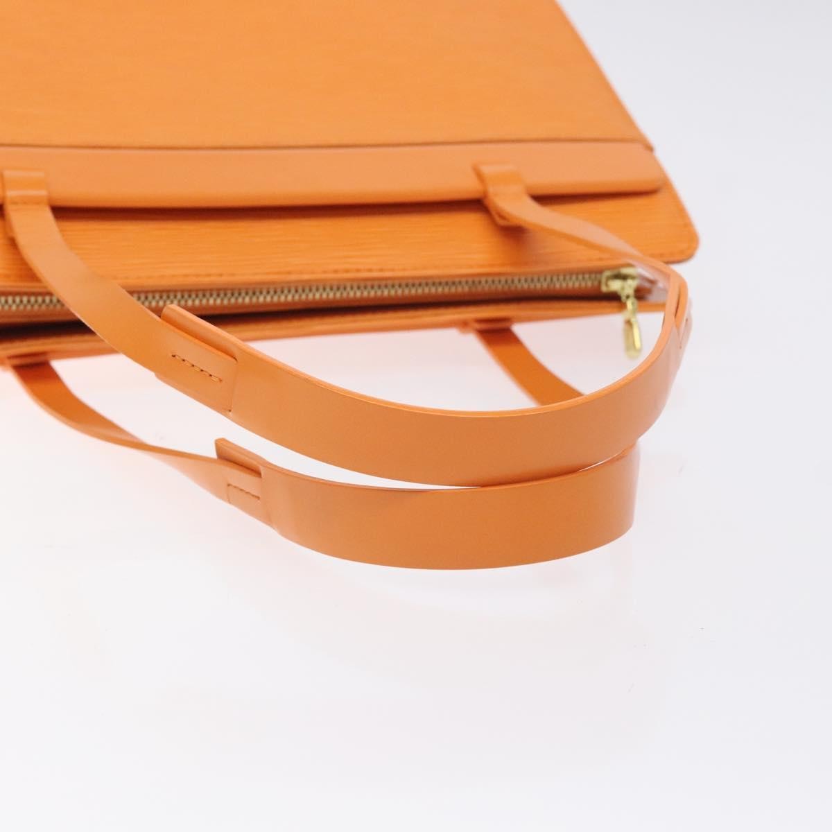 Louis Vuitton Croisette Epi Leather Orange Leather Handbag (Pre-Owned)
