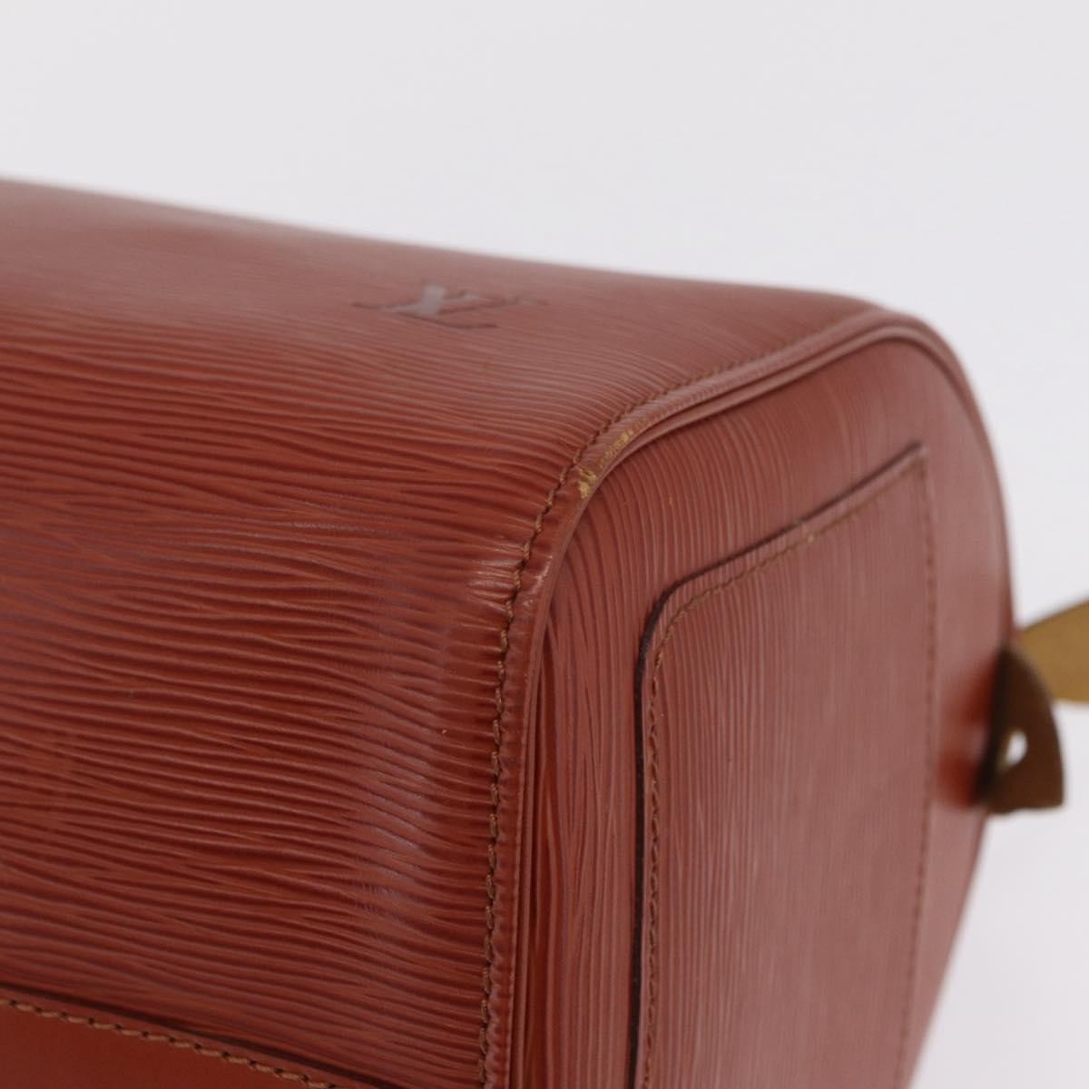 Louis Vuitton Speedy Epi Leather Brown Leather Handbag (Pre-Owned)