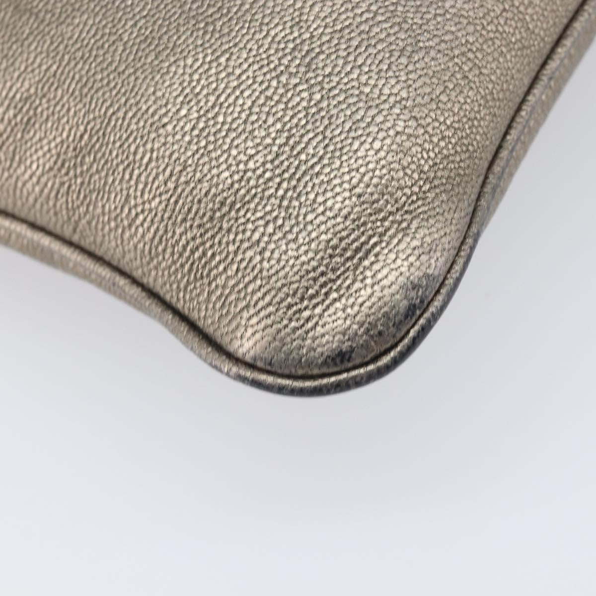 Loewe Front Pocket Leather Gold Leather Crossbody Bag Bag (Pre-Owned)