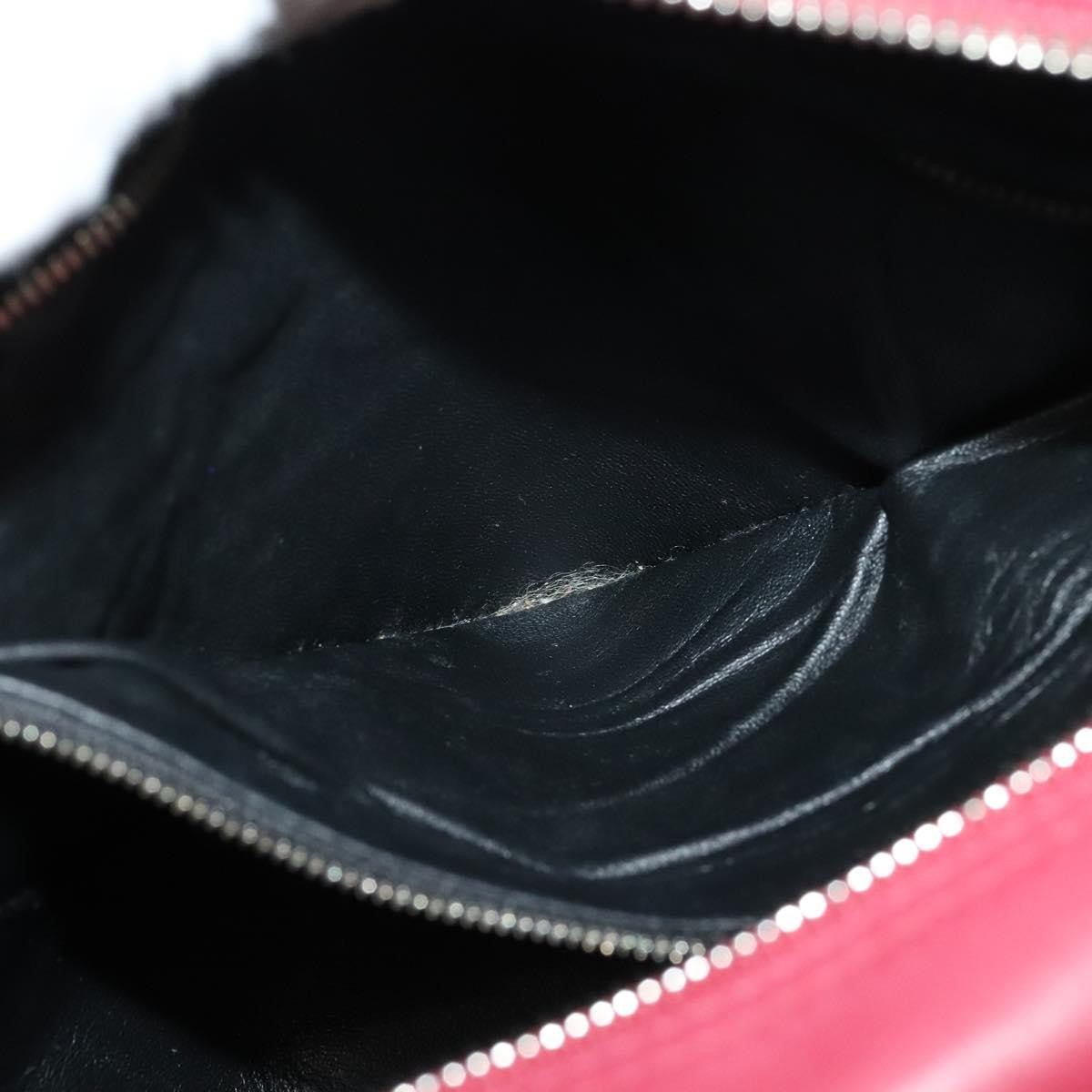 Balenciaga Triangle Duffle Leather Red Leather Handbag (Pre-Owned)