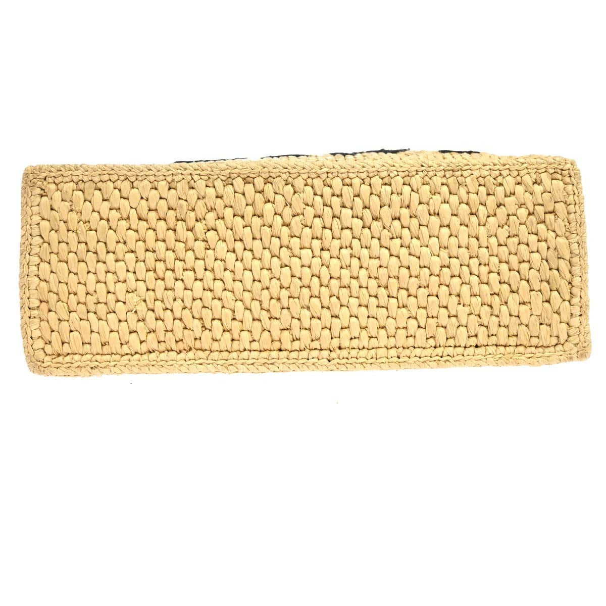 Loewe Paula's Ibiza Logo Convertible Tote Raffia Beige Wicker Tote Bag Bag (Pre-Owned)