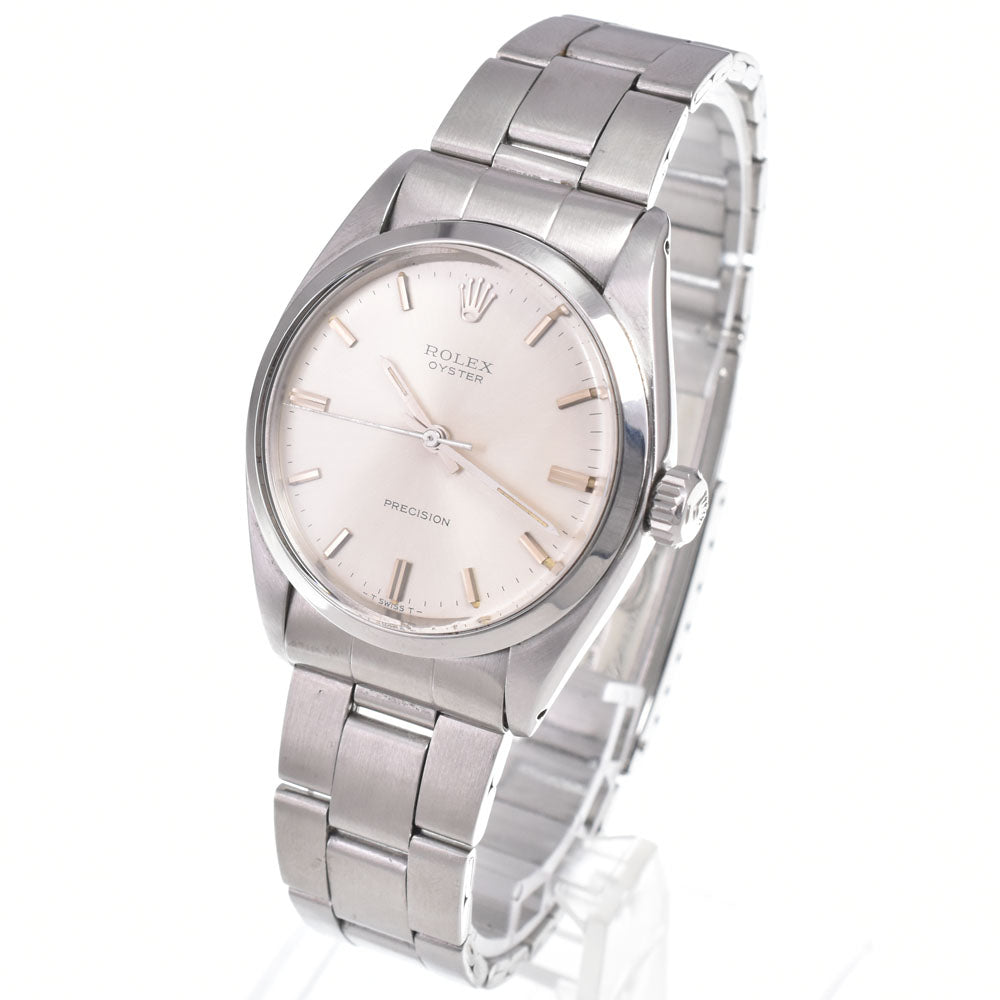 Rolex Oyster Precision Steel Watch (Pre-Owned)