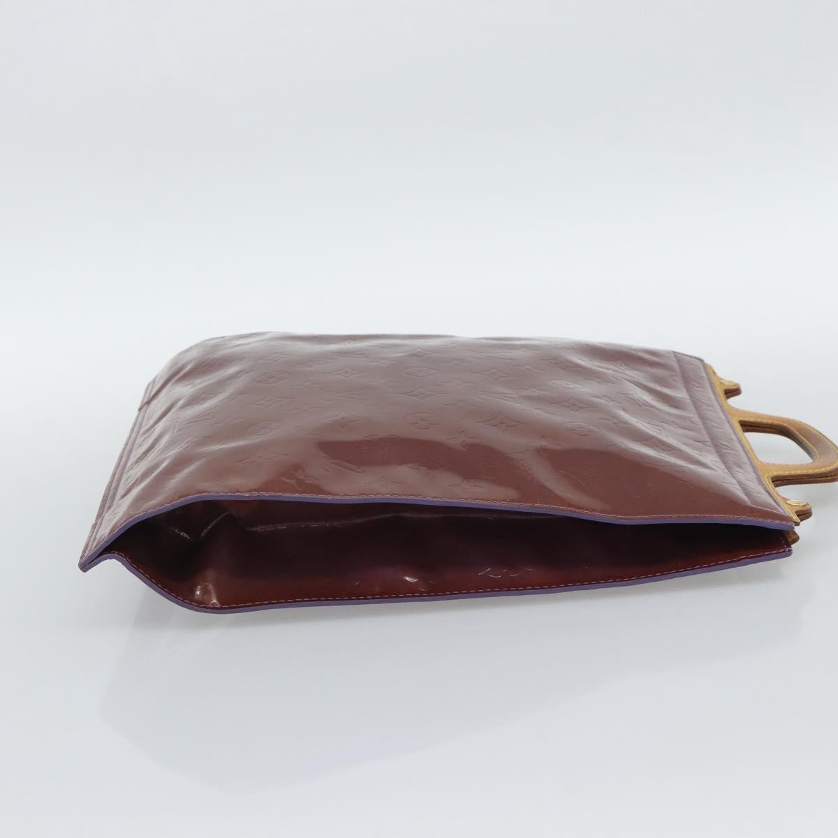 Louis Vuitton Stanton Monogram Vernis Purple Patent_Leather Tote Bag Bag (Pre-Owned)