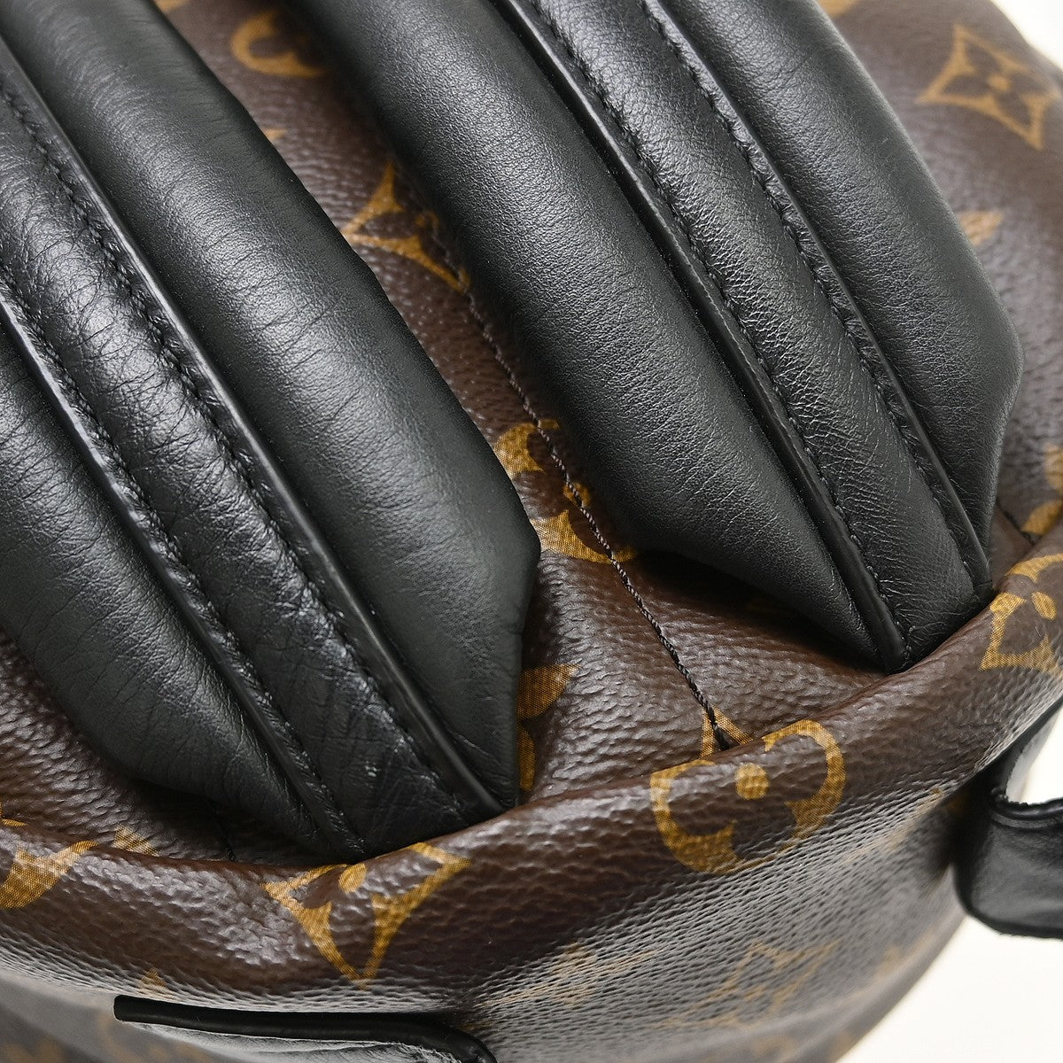 Louis Vuitton Palm Springs Monogram Brown Canvas Backpack Bag (Pre-Owned)
