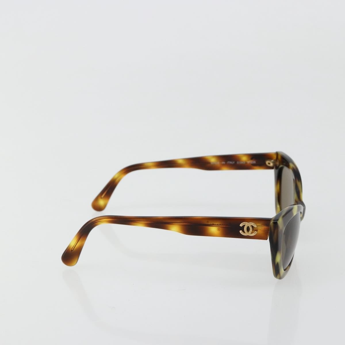 Chanel Logo Cc Plastic Brown Plastic Sunglasse Accessory (Pre-Owned)