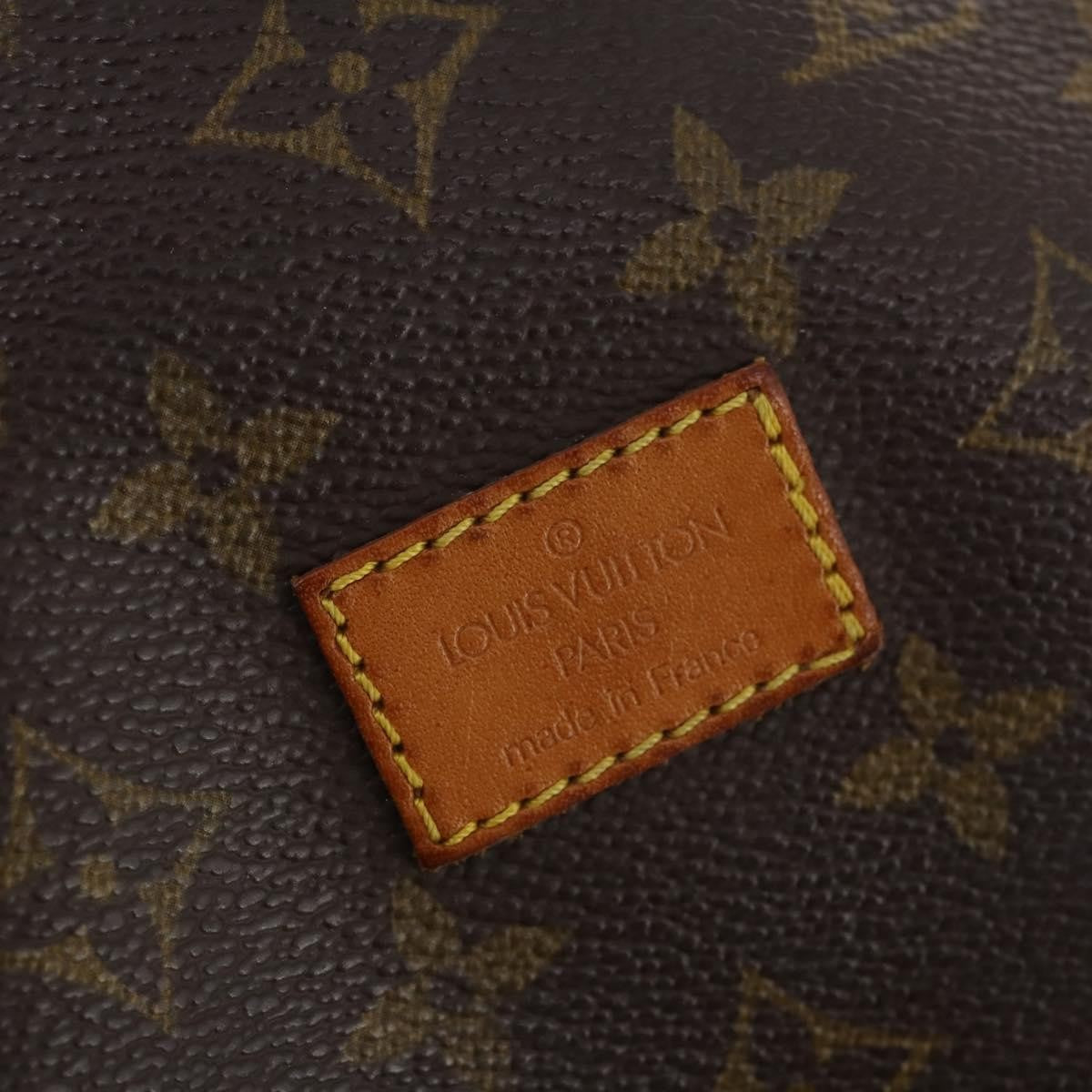 Louis Vuitton Saumur Monogram Canvas Brown Canvas Shoulder Bag Bag (Pre-Owned)