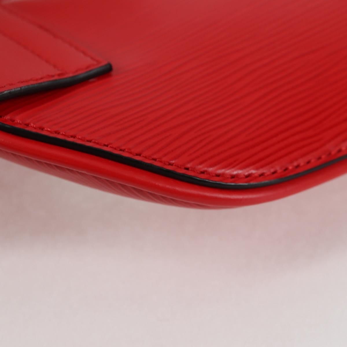 Louis Vuitton Louis Vuitton X Supreme Waist Epi Leather Red Leather Clutche & Pouche Bag (Pre-Owned)