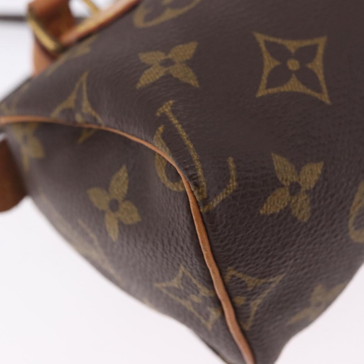 Louis Vuitton Speedy Mini Hl Monogram Canvas Brown Canvas Handbag (Pre-Owned)