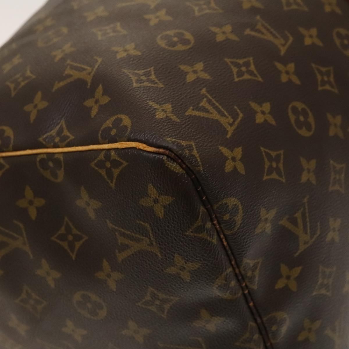 Louis Vuitton Keepall Monogram Canvas Brown Canvas Travel Bag Bag (Pre-Owned)