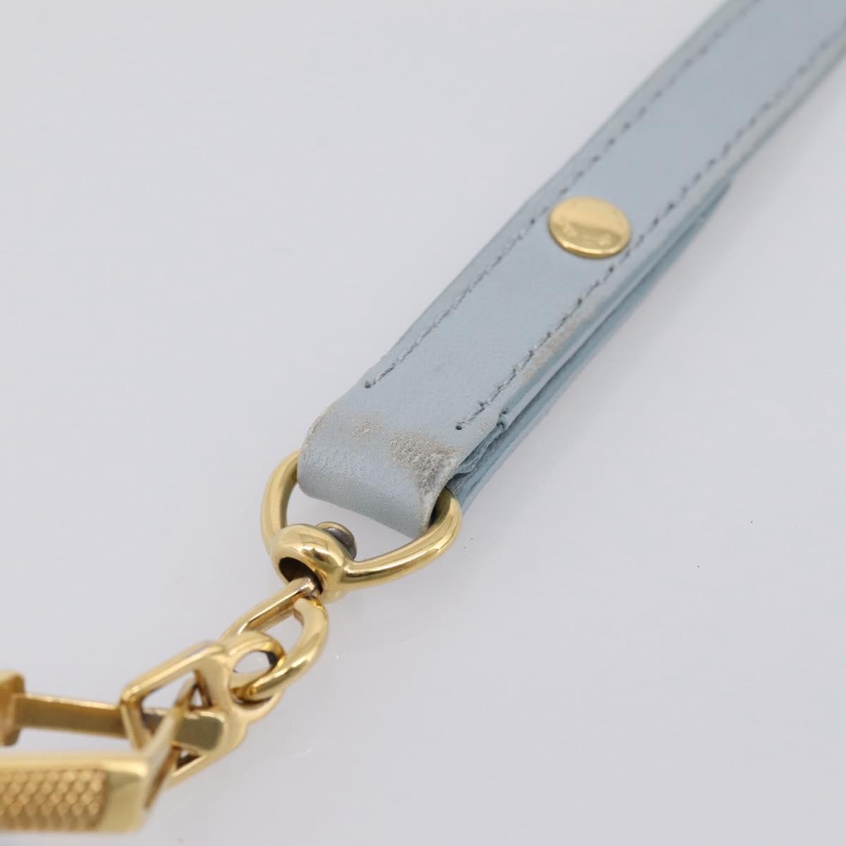 Miu Miu Coffer Hobo Matelasse Leather Blue Leather Handbag (Pre-Owned)
