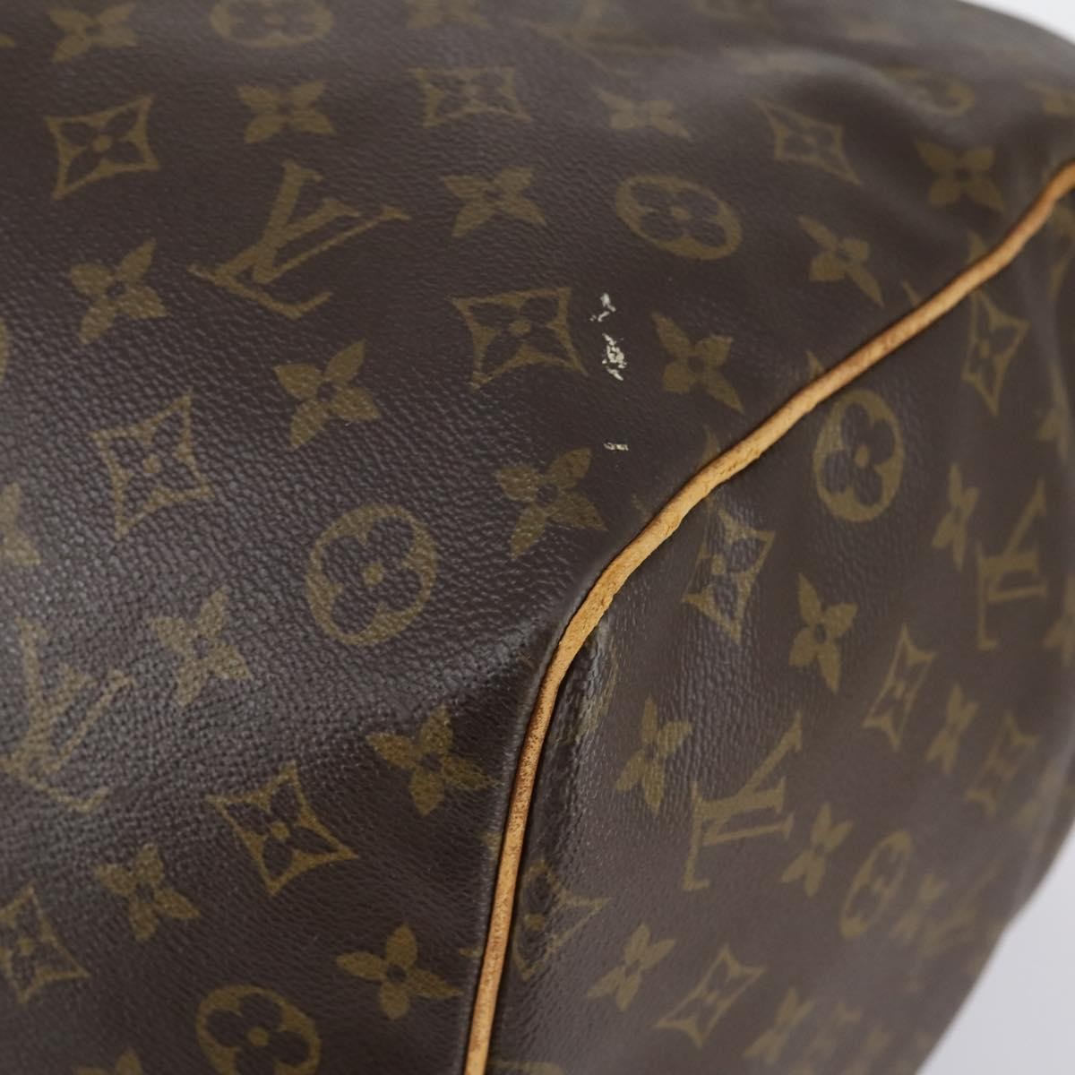 Louis Vuitton Keepall Monogram Canvas Brown Canvas Travel Bag Bag (Pre-Owned)