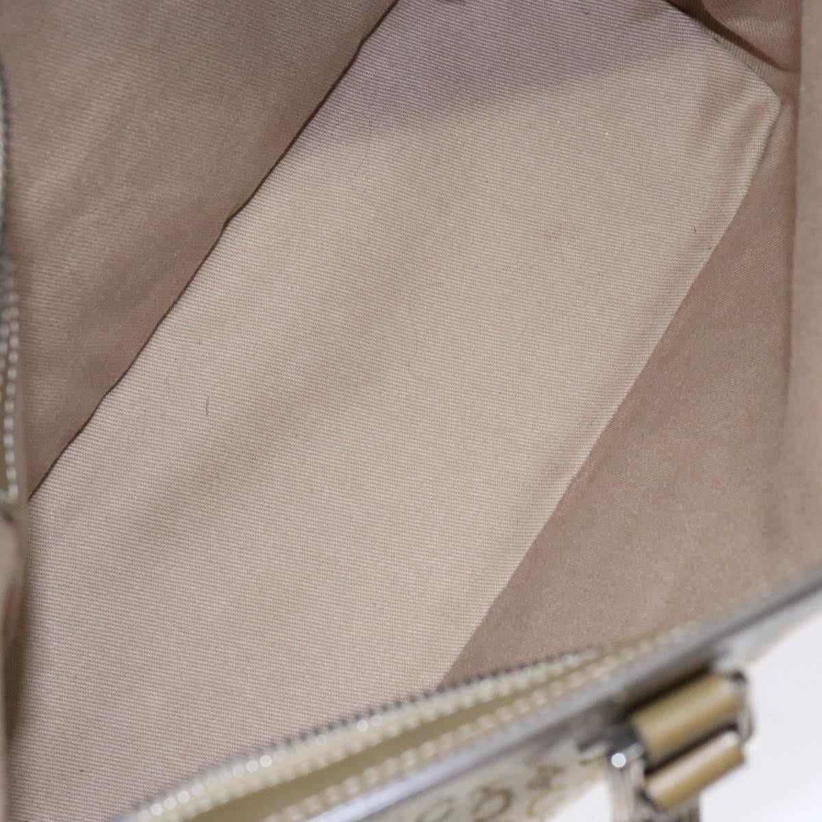 Celine Vintage Macadam Canvas Khaki Canvas Bag (Pre-Owned)