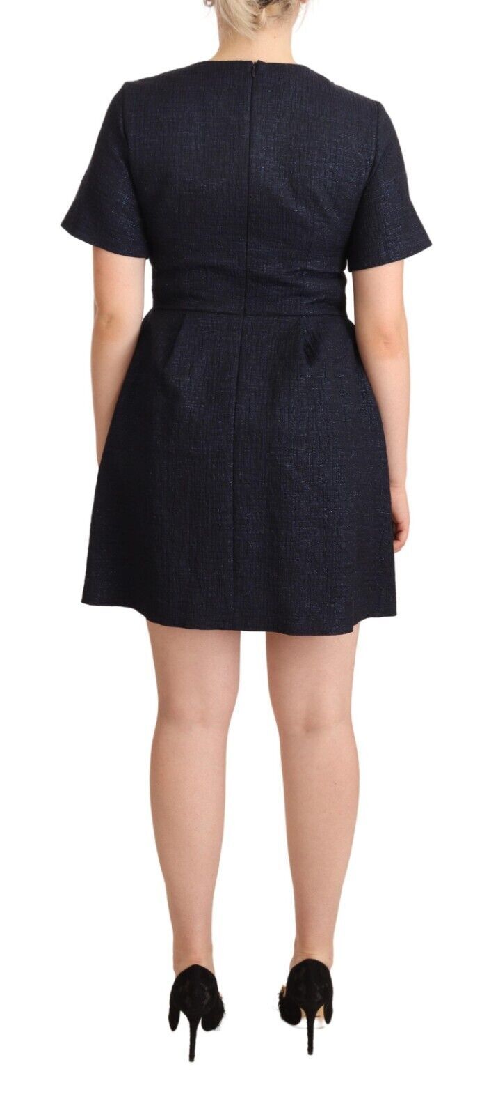 L'Autre Chose Elegant A-Line Embellished Mini Women's Dress