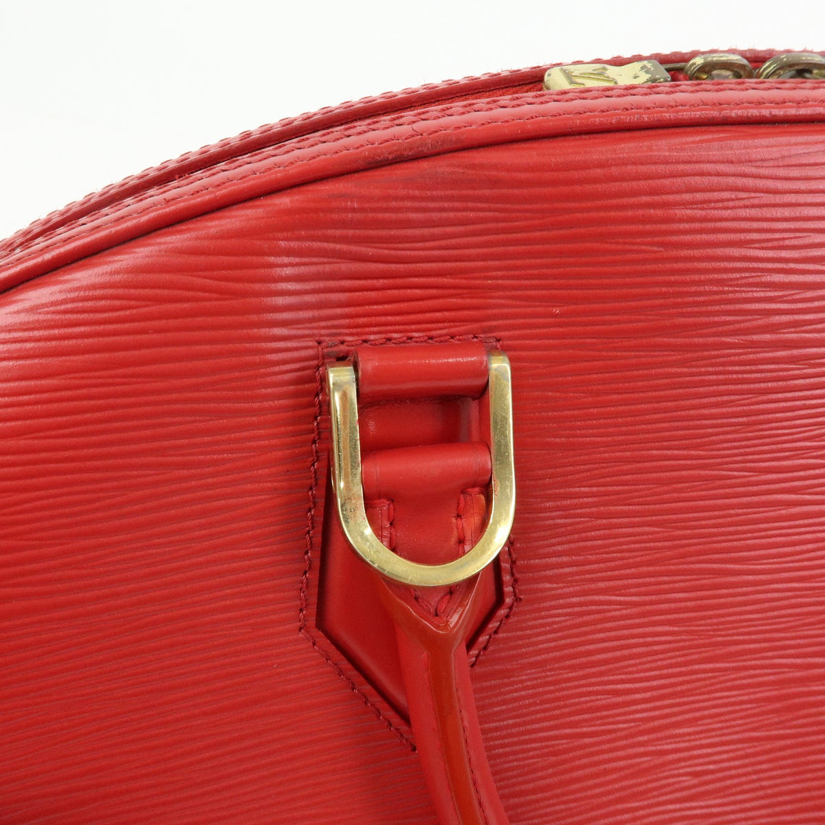 Louis Vuitton Jasmin Epi Leather Red Leather Handbag (Pre-Owned)