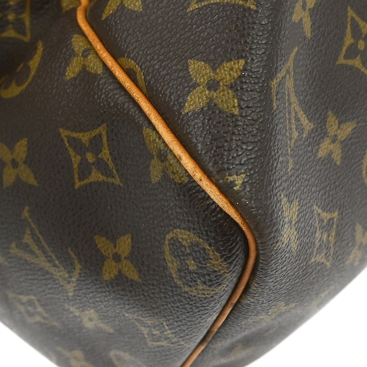 Louis Vuitton Keepall Monogram Brown Canvas Travel Bag Bag (Pre-Owned)